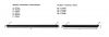 Listwy boczne FORD MONDEO III ( LIMOUSINE / KOMBI ) 2000 - 2007
